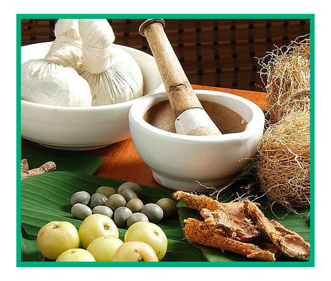 Ingredients for Ayurveda Treatment